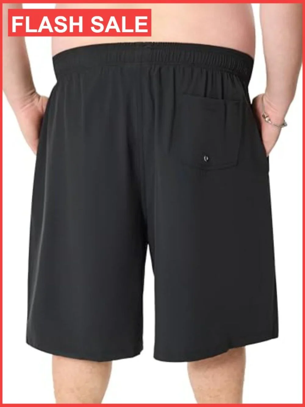 Men's Big & Tall Swim Trunks Quick Dry Board Shorts with Compression Liner &